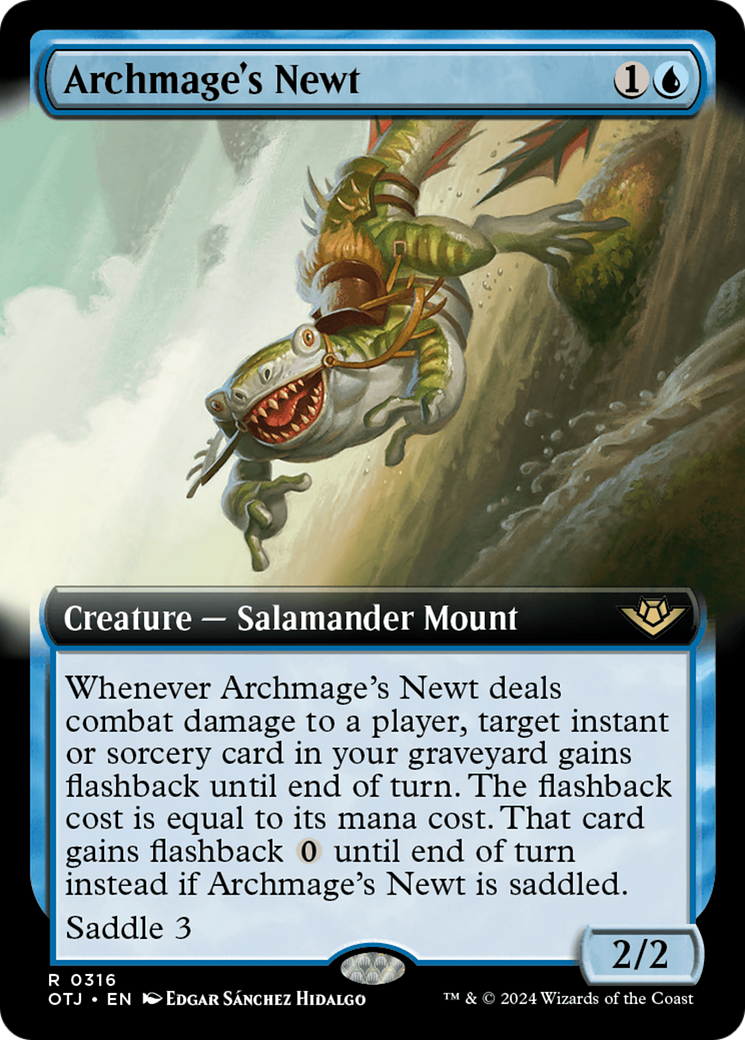 Archmage's Newt (0316) (Extended Art)