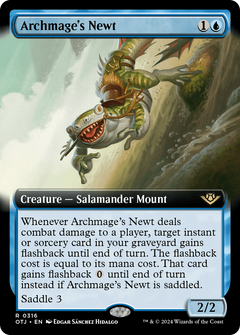 Archmage's Newt (0316) (Extended Art)