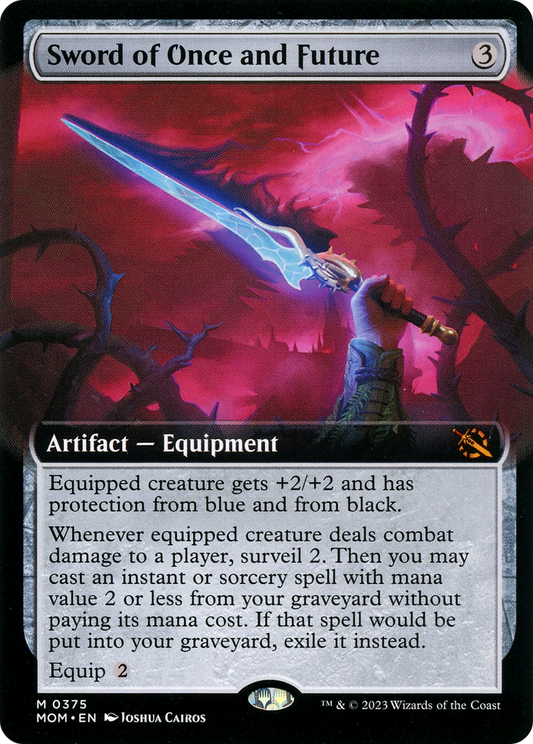 Sword of Once and Future (0375) (Extended Art) - Foil