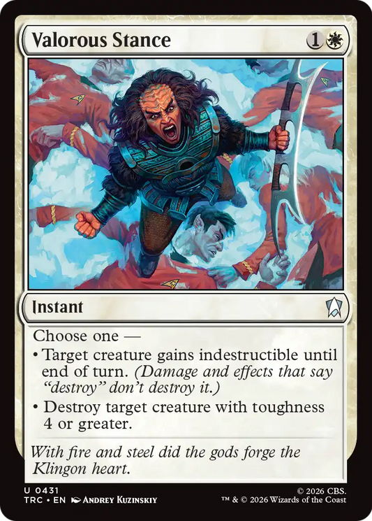 Valorous Stance (0431) (TRC)