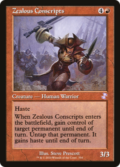 Zealous Conscripts - Foil