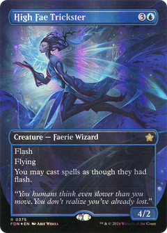 High Fae Trickster (0375) (Borderless) - Mana Foil