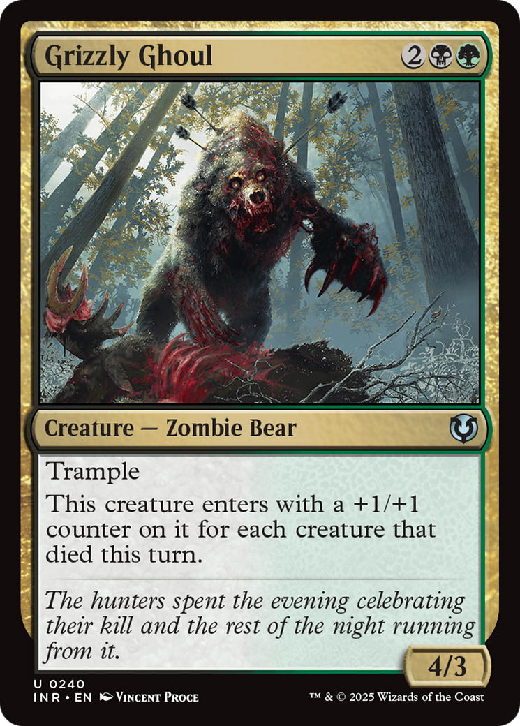 Grizzly Ghoul - Foil