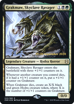 Grakmaw, Skyclave Ravager (223) (Prerelease) - Foil
