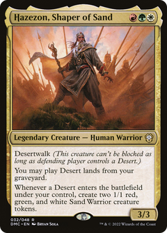 Hazezon, Shaper of Sand - Foil