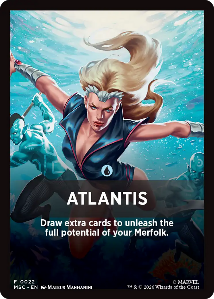Atlantis (0022) (Theme Card) (FMSC)