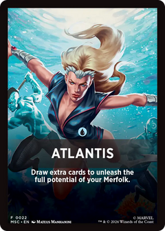 Atlantis (0022) (Theme Card) (FMSC)