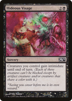 Hideous Visage - Foil