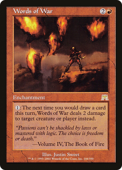 Words of War - Foil