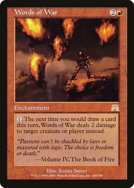 Words of War - Foil