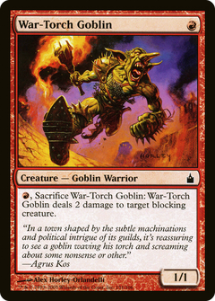 War-Torch Goblin - Foil