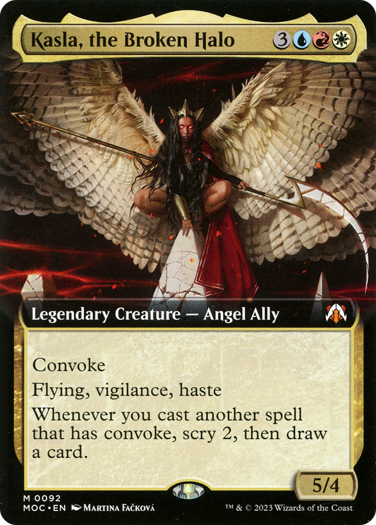 Kasla, the Broken Halo (0092) (Extended Art) - Foil