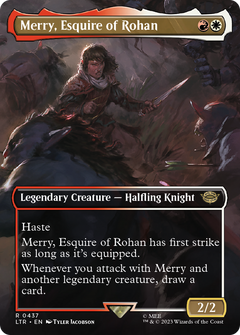 Merry, Esquire of Rohan (0437) (Borderless) - Foil