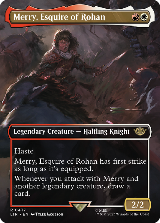 Merry, Esquire of Rohan (0437) (Borderless) - Foil