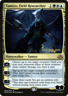 Tamiyo, Field Researcher (190) (Prerelease) - Foil