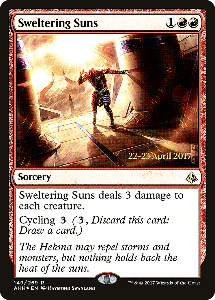 Sweltering Suns (149) (Prerelease) - Foil