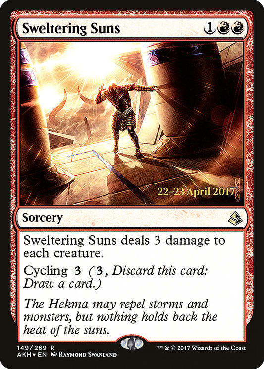 Sweltering Suns (149) (Prerelease) - Foil