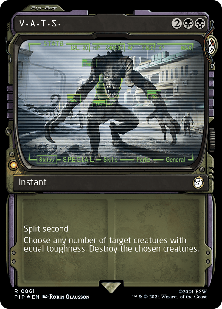 V.A.T.S. (0861) (Showcase) - Surge Foil