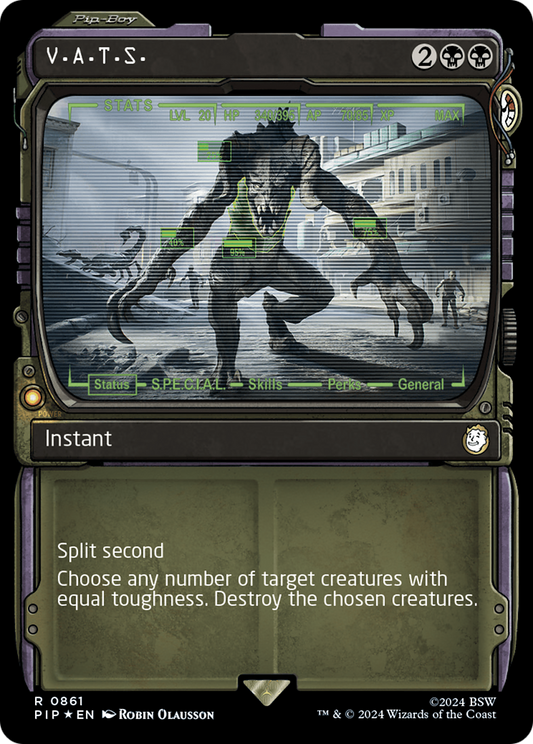 V.A.T.S. (0861) (Showcase) - Surge Foil