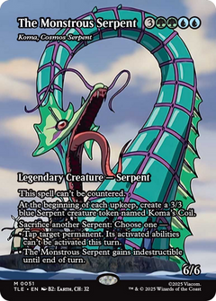 Koma, Cosmos Serpent (0051) (Borderless) tle