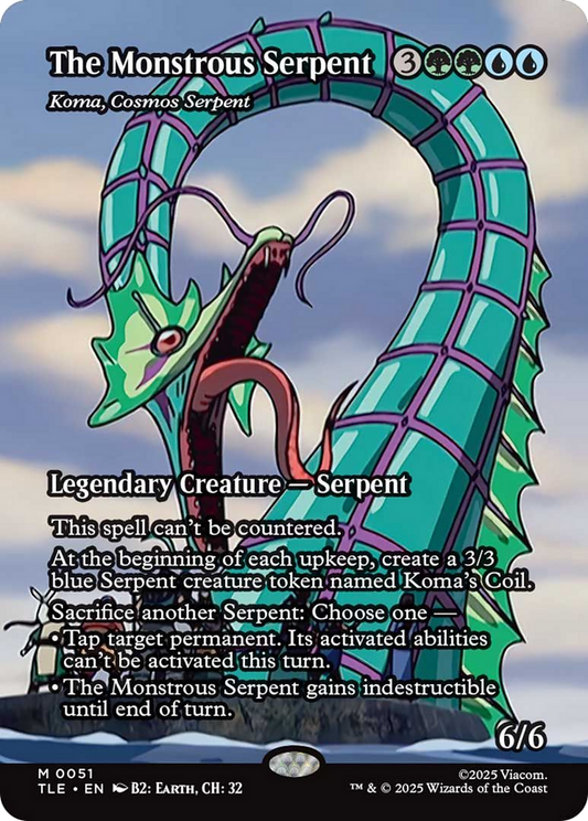 Koma, Cosmos Serpent (0051) (Borderless) tle