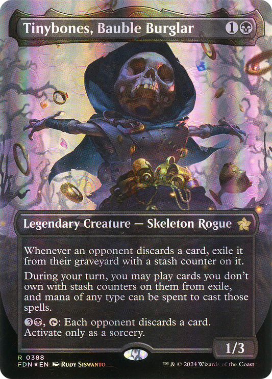 Tinybones, Bauble Burglar (0388) (Borderless) - Mana Foil