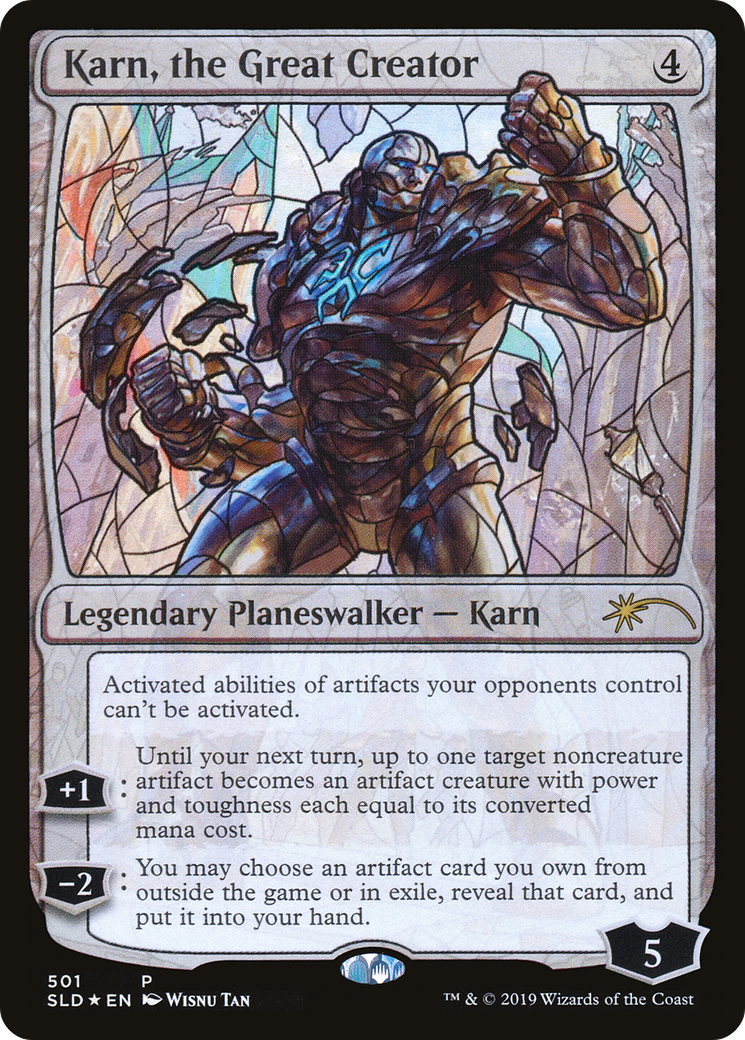 Karn, the Great Creator (501) (Showcase) - Foil