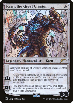 Karn, the Great Creator (501) (Showcase) - Foil