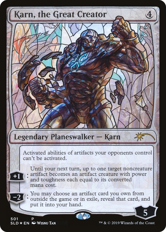 Karn, the Great Creator (501) (Showcase) - Foil