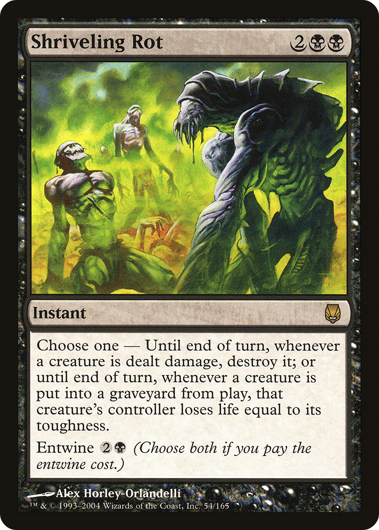 Shriveling Rot - Foil