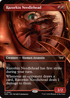 Razorkin Needlehead (0347) (Borderless) - Foil