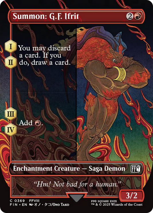 Summon: G.F. Ifrit (0369) (Borderless)