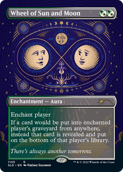 Wheel of Sun and Moon (1105) (Borderless) - Foil
