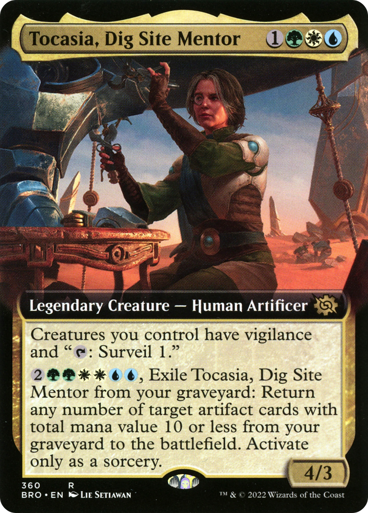 Tocasia, Dig Site Mentor (360) (Extended Art) - Foil