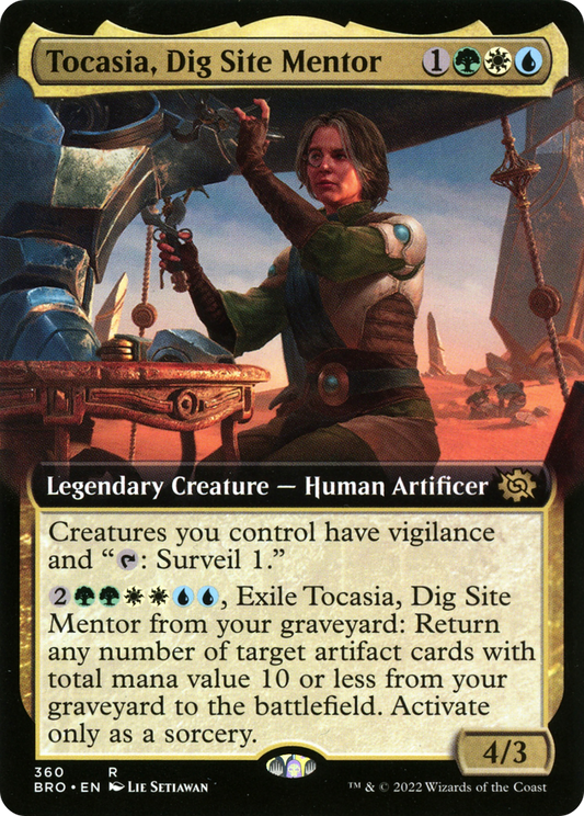 Tocasia, Dig Site Mentor (360) (Extended Art) - Foil