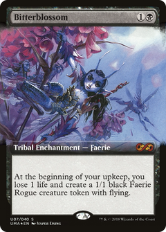 Bitterblossom (U07) (Extended Art) - Foil
