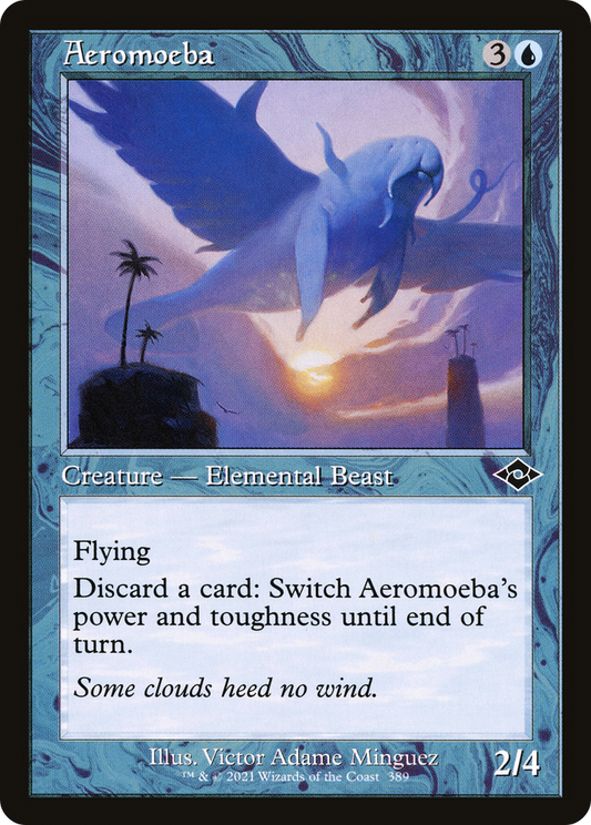 Aeromoeba (389) (Retro Frame) - Foil