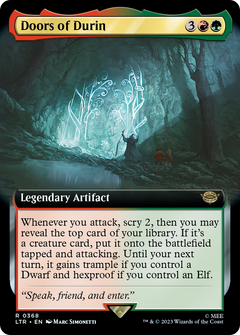 Doors of Durin (0368) (Extended Art) - Foil