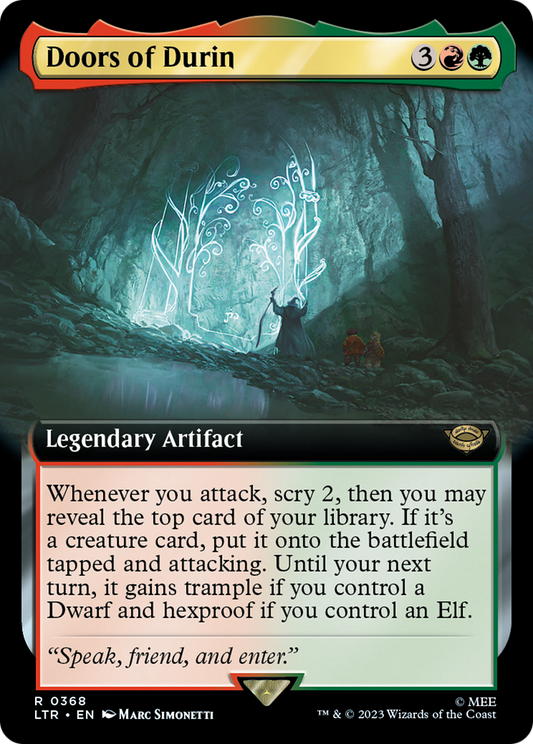Doors of Durin (0368) (Extended Art) - Foil