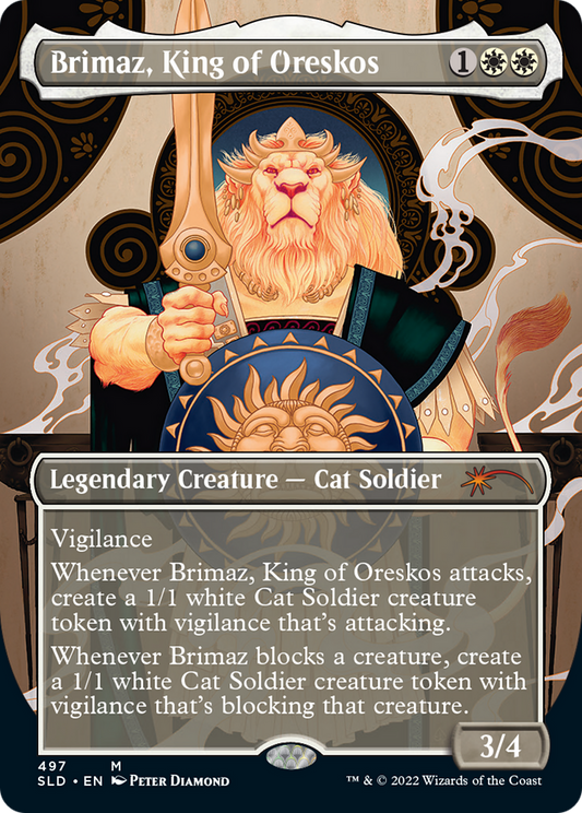 Brimaz, King of Oreskos (497) (Borderless) - Foil