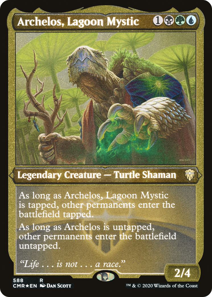 Archelos, Lagoon Mystic - Foil Etched