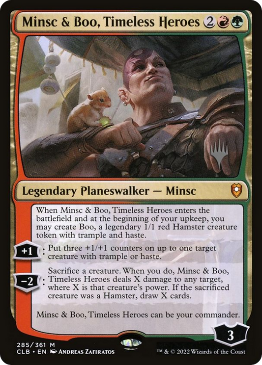Minsc & Boo, Timeless Heroes (285) (Promo Pack) - Foil