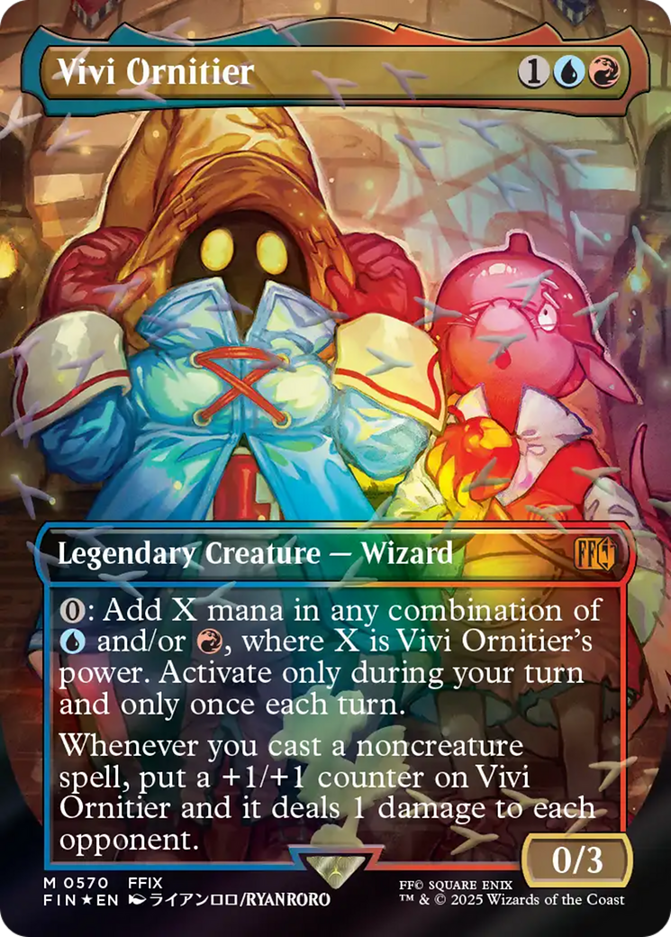 Vivi Ornitier (0570) (Borderless) - Chocobo Track Foil fin