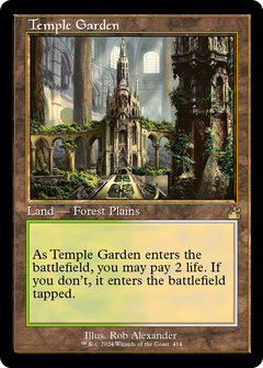 Temple Garden (0414) (Retro Frame) - Foil