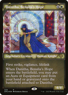 Danitha, Benalia's Hope (328) (Showcase) - Textured Foil