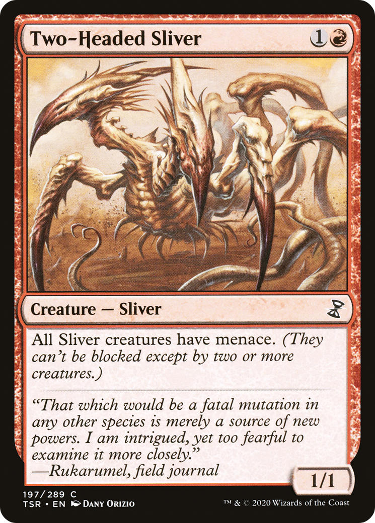 Two-Headed Sliver - Foil