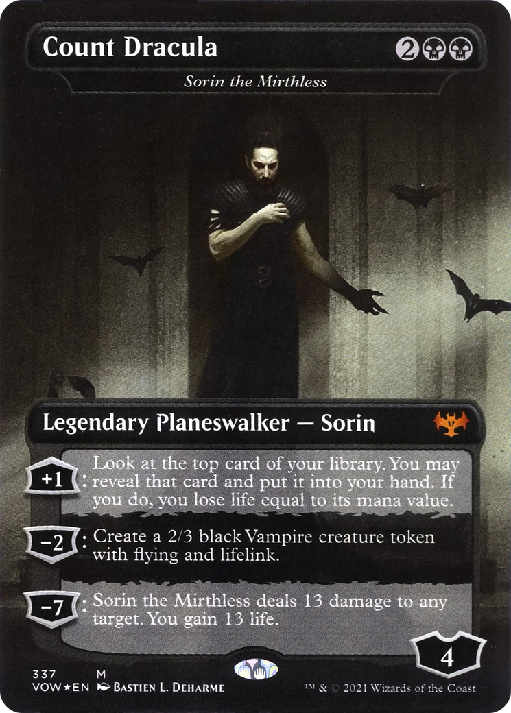 Count Dracula [Sorin the Mirthless] (337)