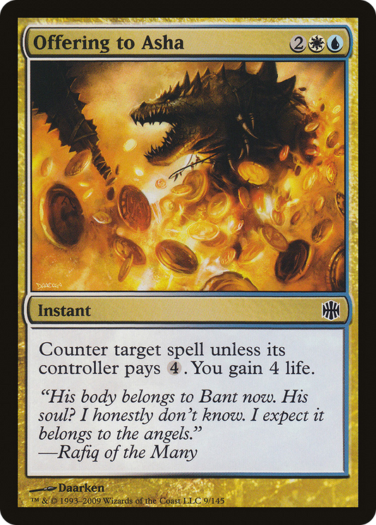 Offering to Asha - Foil