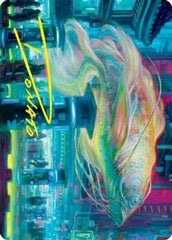 Skyswimmer Koi (3/81) Art Card (ANEO) - Gold-Stamped Signature