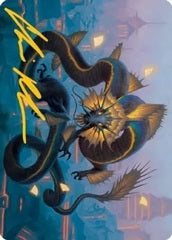 Ao, the Dawn Sky (25/81) Art Card (ANEO) - Gold-Stamped Signature